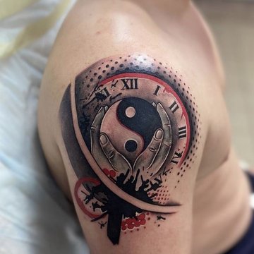 Тату инь-ян