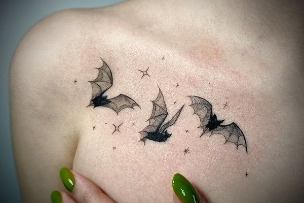 Тату летучей мыши