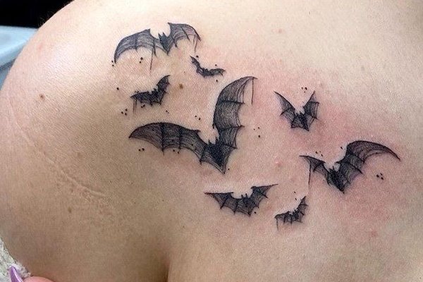 Тату летучей мыши