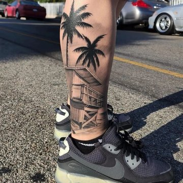Тату пальма