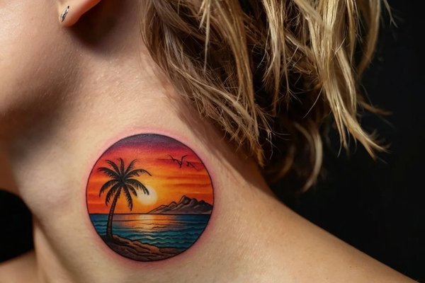 Тату пальма