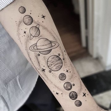 Тату космос