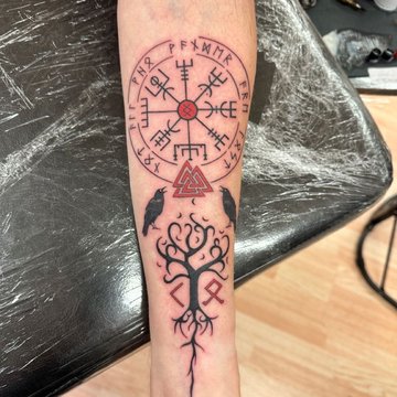 Татуювання Веґвізір