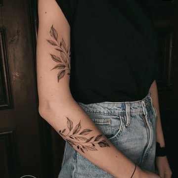 Татуювання гілочка