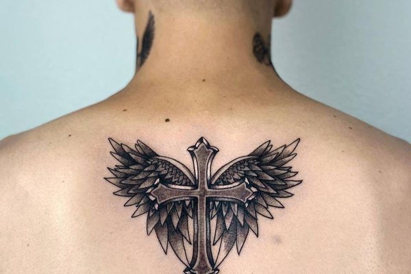 Мужские тату на спине