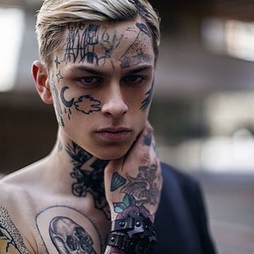 Татуювання на обличчі