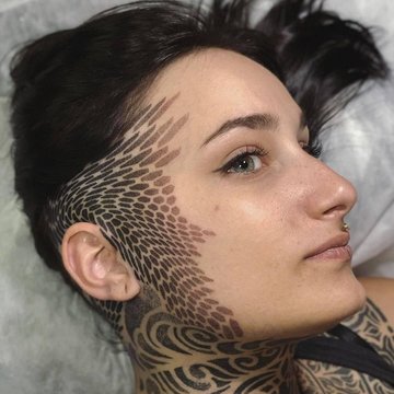 Татуювання на обличчі