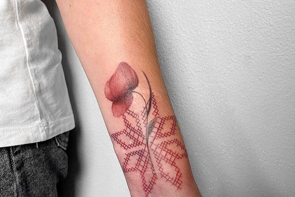 тату з вишивкою