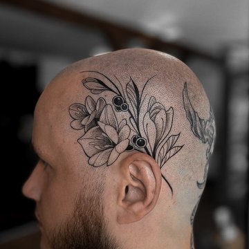 Выбор места для нанесения тату