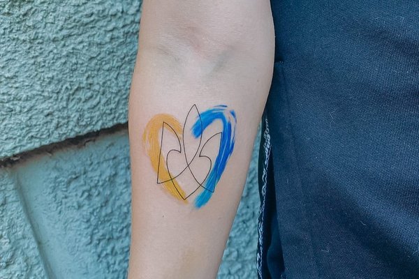 Женские патриотические татуировки