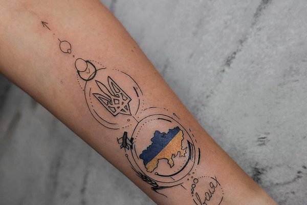 тату карта України