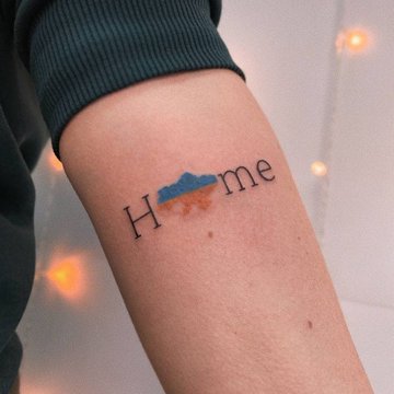 тату карта Украины