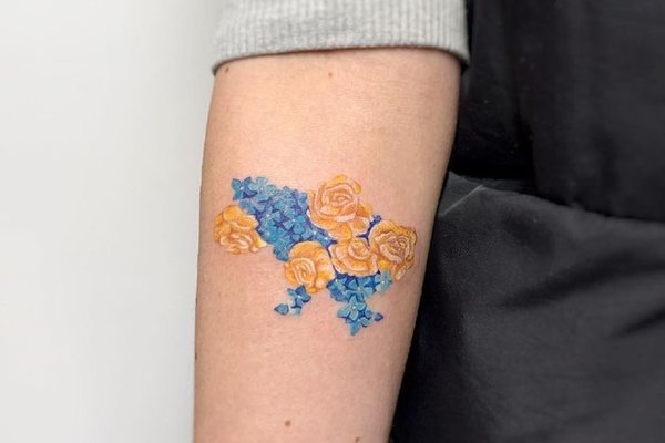 тату географічні контури України