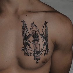 Патріотичні татуювання для чоловіків