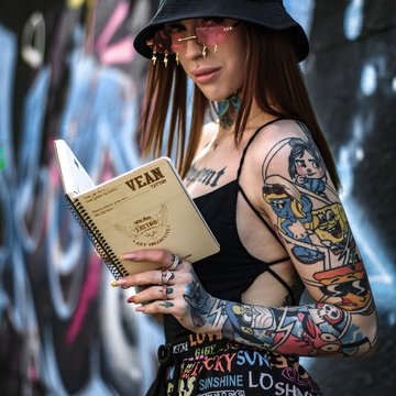 большие татуировки