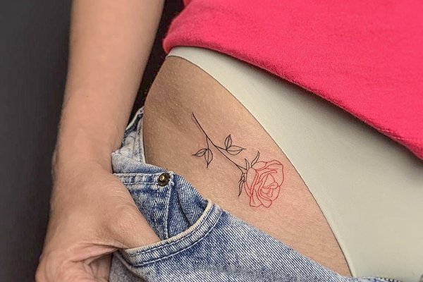 Выбор места для нанесения тату