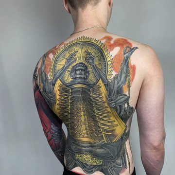 большие татуировки