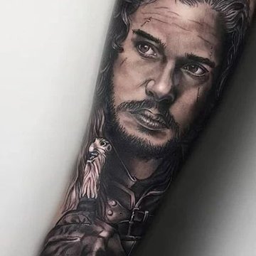 татуювання за мотивами "Гри престолів"