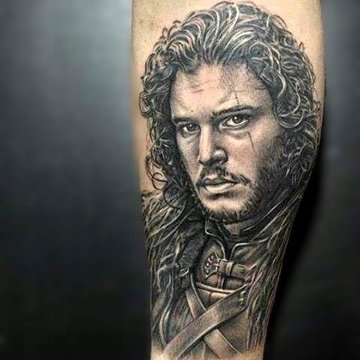 татуювання за мотивами "Гри престолів"