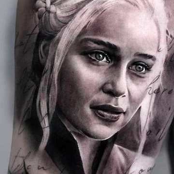 татуювання за мотивами "Гри престолів"