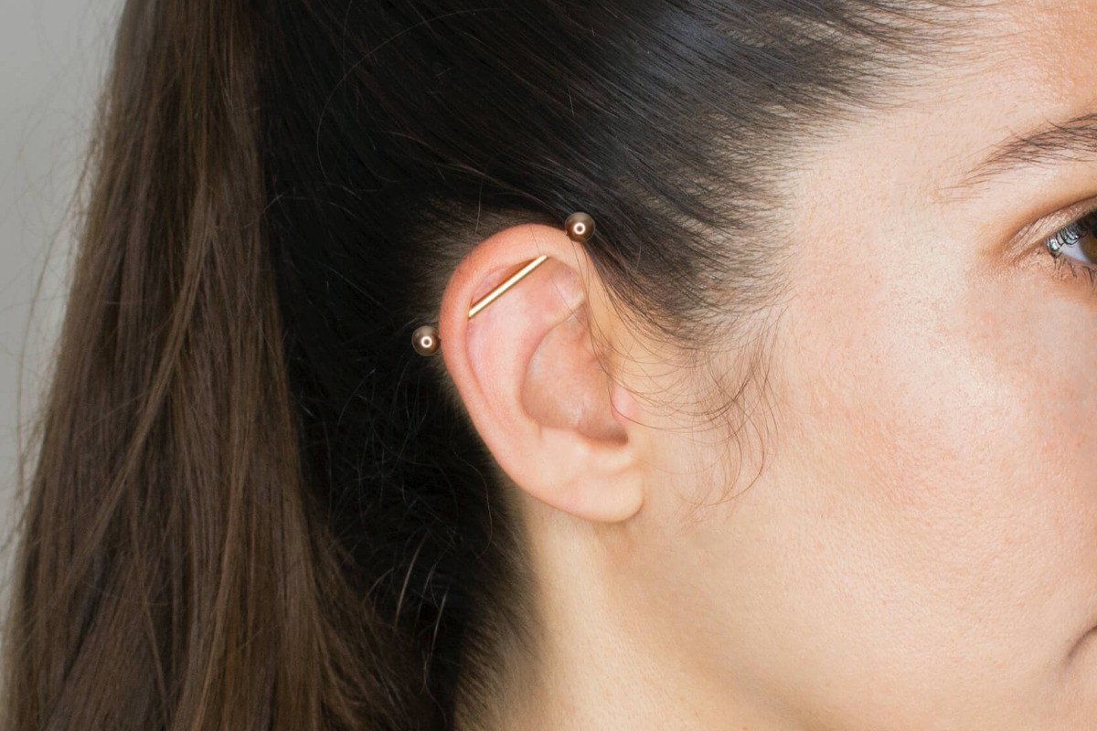 Пірсинг індастріал