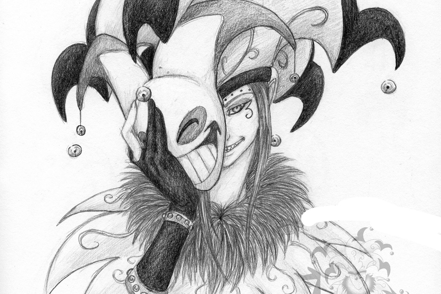 Тату-ескізи "Блазень"