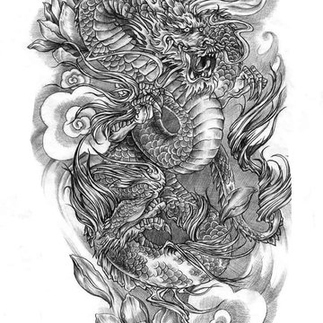 Тату-ескізи "орієнтал"