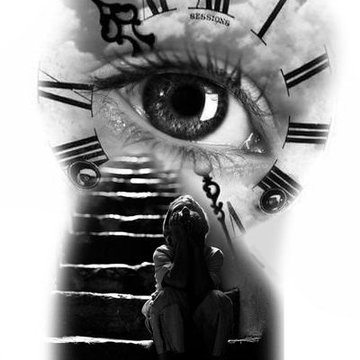 Тату-ескіз сходи