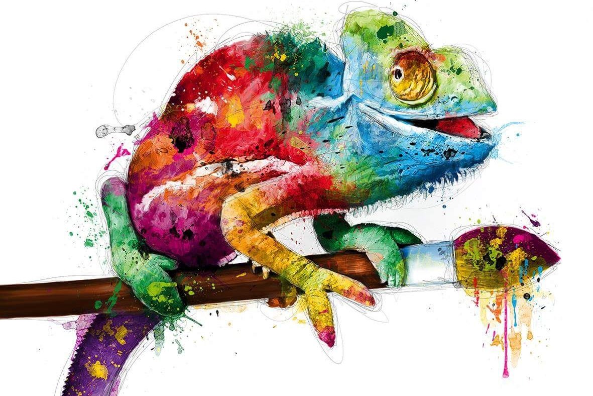 Тату ескізи ігуани