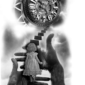 Тату-ескіз сходи