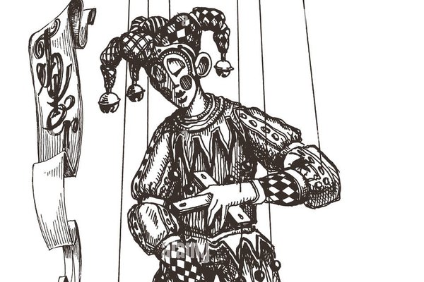 Тату ескізи ляльковод