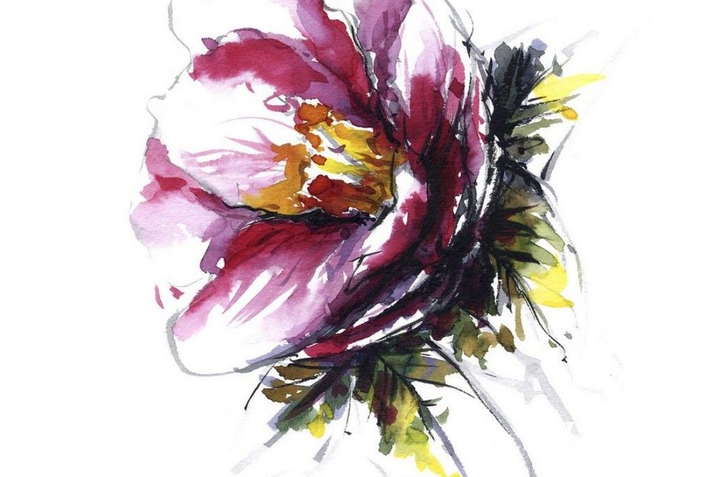 Тату ескізи камелія