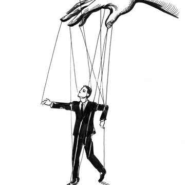 Тату эскизы кукловод