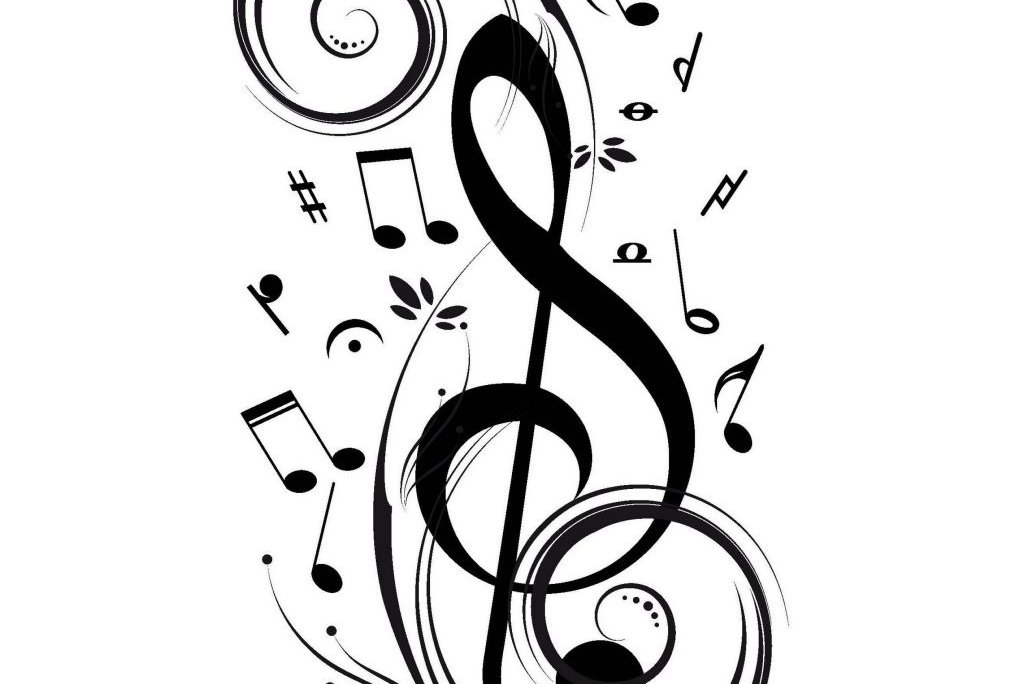 Тату-ескізи нот