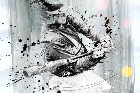 бейсбол бита тату