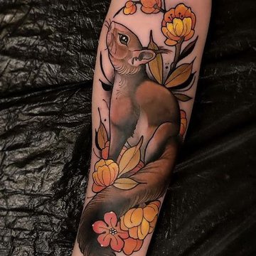 белка татуировка