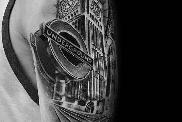 эскиз башни биг-бэн