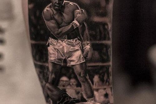 Тату ескіз бокс