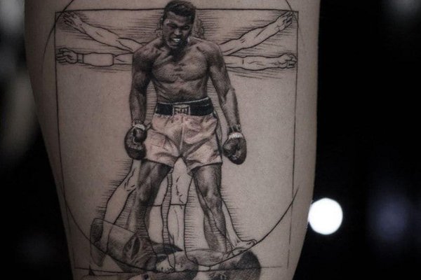Тату ескіз бокс