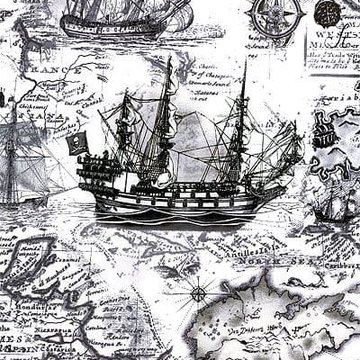 татуировка карта