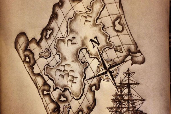 карта эскиз