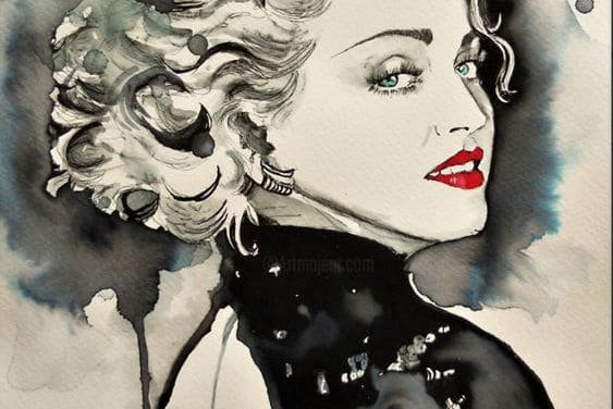 Тату-эскиз Мадонна