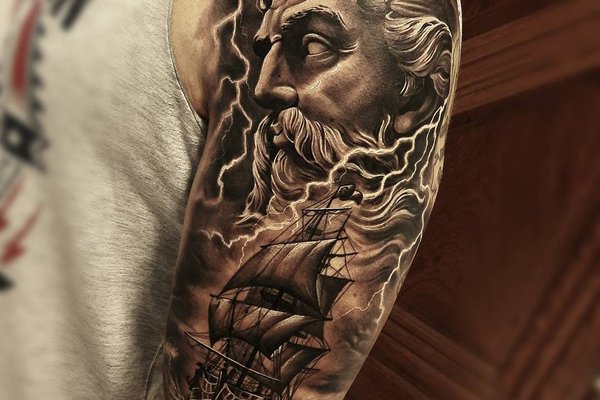 Татуировка Нептуна