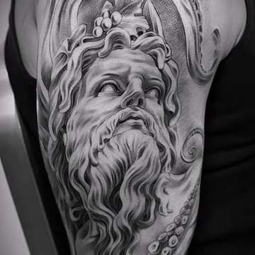 Тату-ескізи "Посейдон"