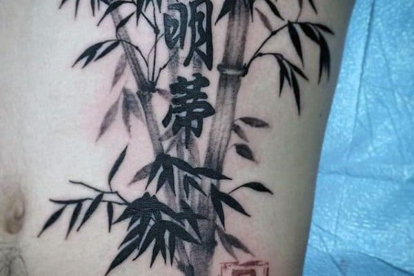 Тату - ескіз бамбук