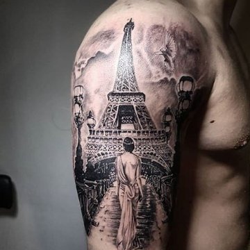 башня татуировка