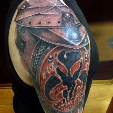 Тату эскизы гладиатора