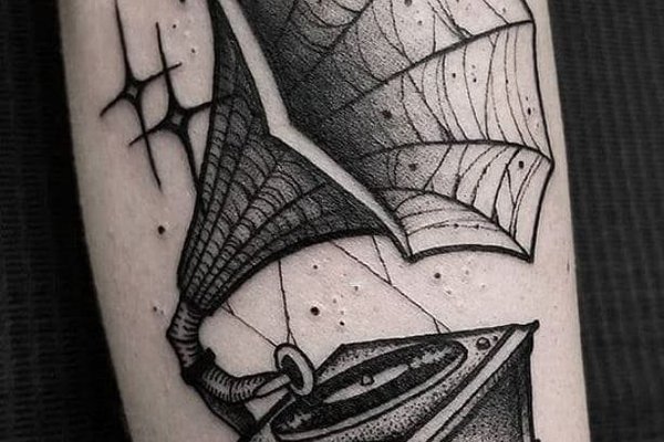 тату граммофон