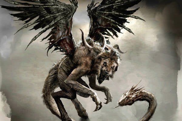 Тату-эскизы химеры