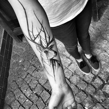 Тату-ескізи «Скетч-стайл»